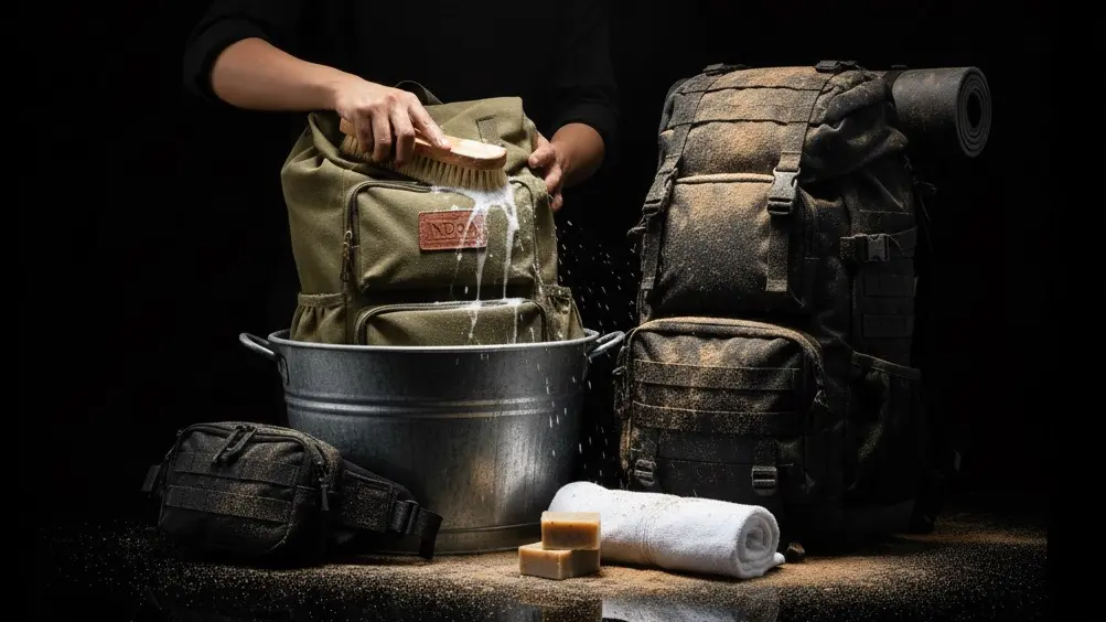 نگهداری کوله پشتی