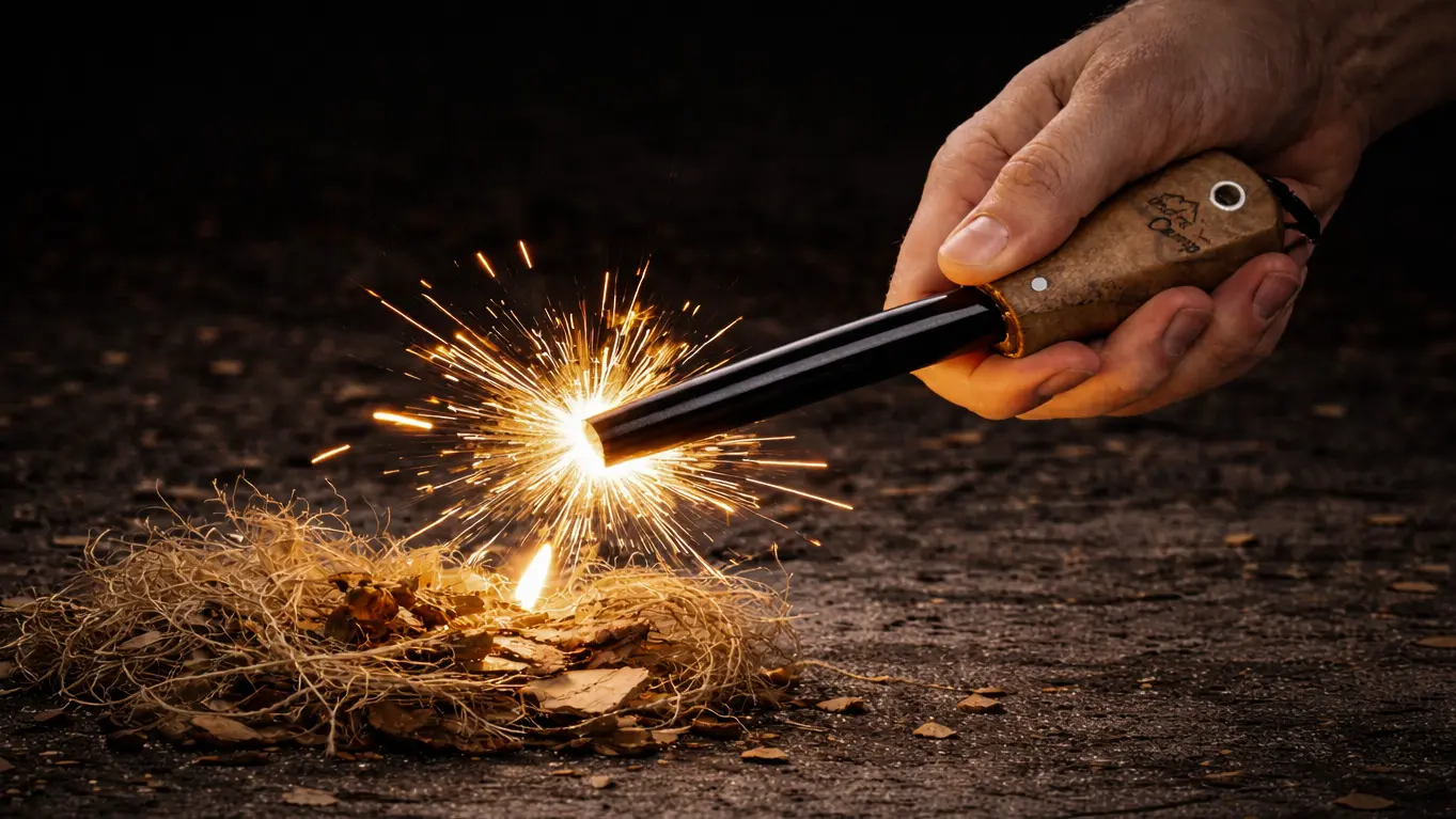 آموزش استفاده از فایر استیل در طبیعت‌گردی